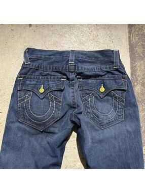 True Religion navy blue bootcut jeans